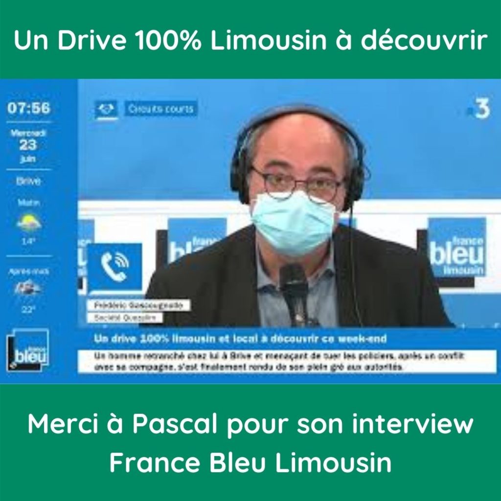 Le concept Quezadrive sur France Bleu Limousin