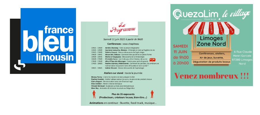 France Bleu parle du Village Quezalim pour les Circuits courts en Limousin