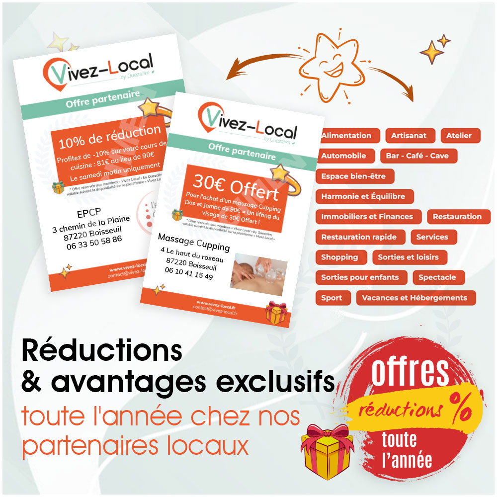 Vivez Local by Quezalim Pro, la plateforme 100% Locale dédiée aux CSE et PME de France