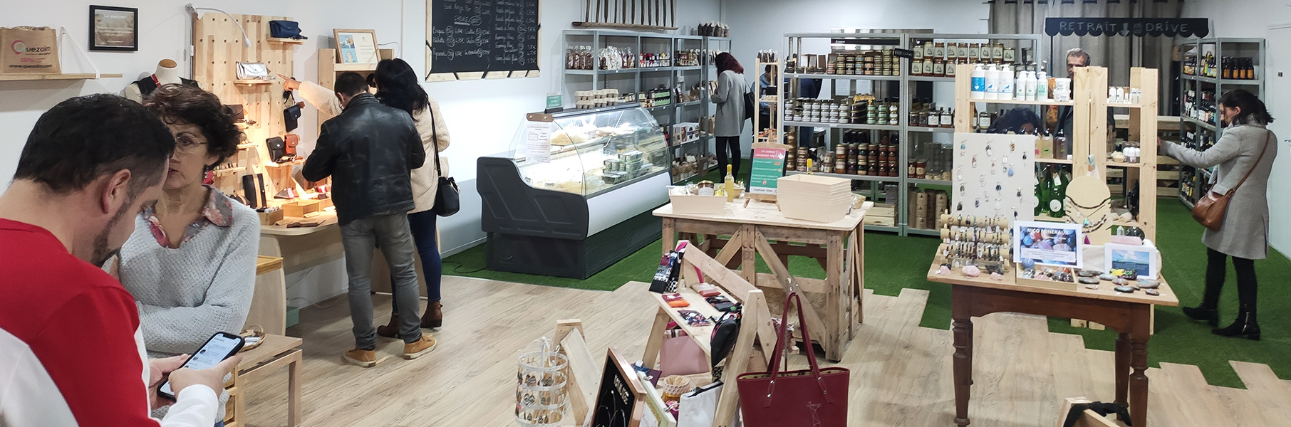 Epicerie, boutique de créateurs, le magasin de Quezalim