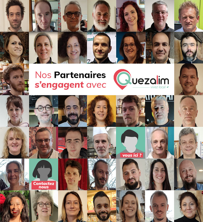 Les partenaires Quezalim s'engagent